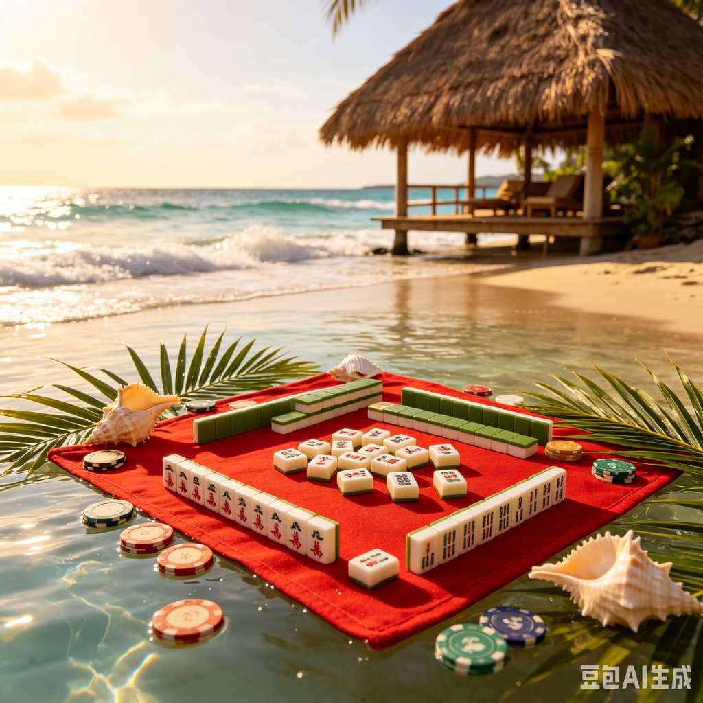 pink mahjong set