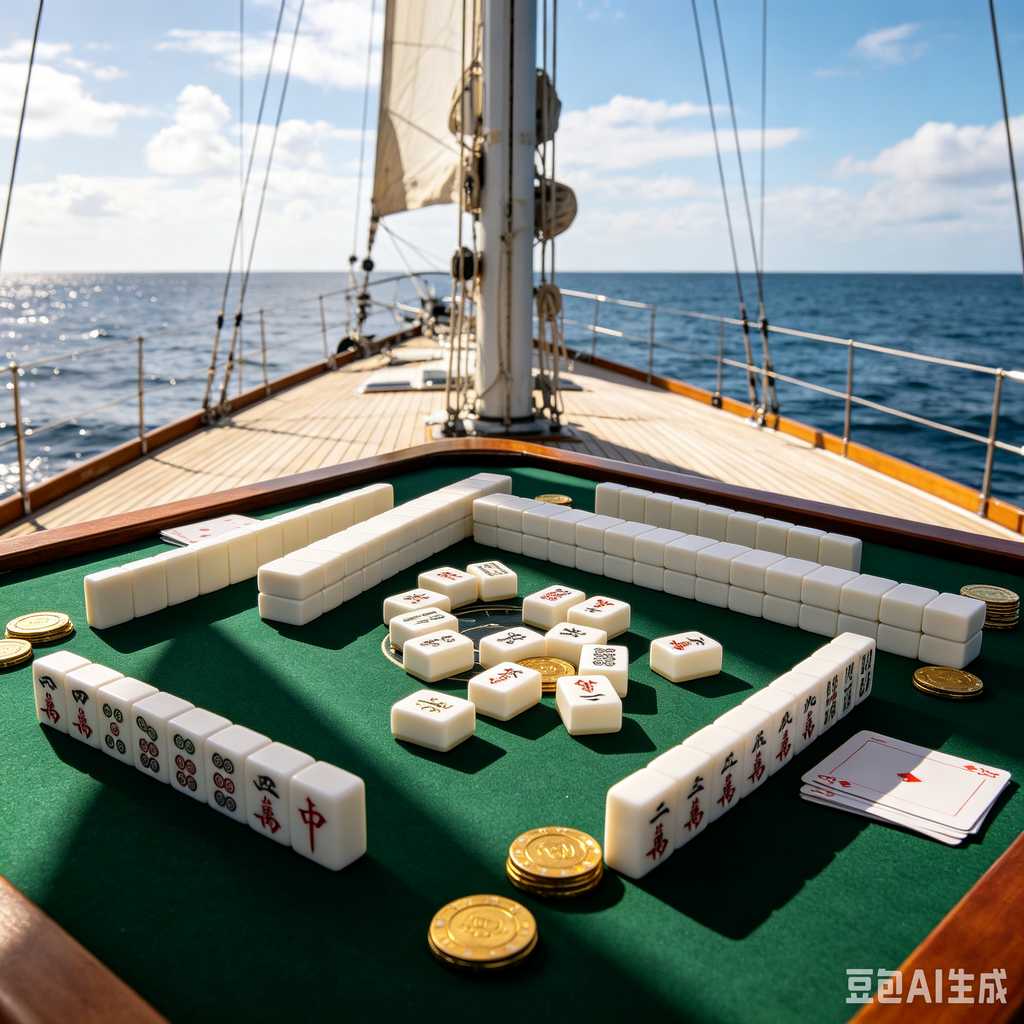 embossed mahjong set design